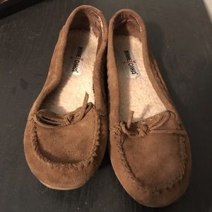 Moccasins hardly ever worn